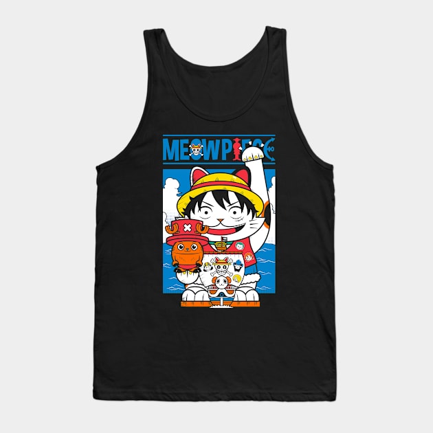 MeowPiece Tank Top by krisren28